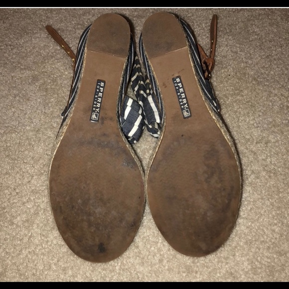 ⚓️⚓️⚓️Sperry top-sider wedge sandals.⚓️⚓️⚓️ - Picture 6 of 6
